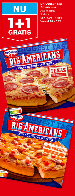  dr oetker diepvriespizza 1 2 dr. big americans soorten stuks dr.oetker crispy outside soft inside texas topped with salami and mozzarella score nutri bbq chicken breast cheese 