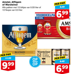  warsteiner affligem amstel blikjes bier speciaalbieren 12 pakken liter pak anno pilsener blond zacht rijk brewed pack germany 