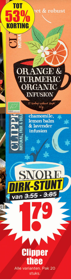  clipper thee 20 30 robust natura energy orange turmeric organic gb clippe natural fair deli infusion teabags without chamomile lemon lavender snore pak stuks 