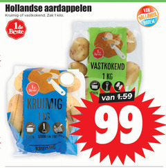  aardappelen 1 99 hollandse kruimig vastkokend zak kilo bodem koken stampen frituren 