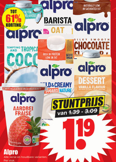  alpro soja melk yoghurt 19 2022 vetten grasses barista naturally tempting and tropical coco calcium avec vit aardbei fraise from soya plant based live with cultures nutri score protein onderzoek nl vs plantaardige variatie ongezoet categorie ongezoete silky smooth chocolate creamy sugars nature dessert vanilla flavour need to chill enjoy anytime verse houdbare stuk 