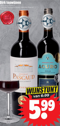  rode wijn 90 200 2017 topwijnen rioja reserva pascaud bordeaux fles hamersma grand vin pers des grands vinos vino tinto red wine xx family vineyards decanteer world points 