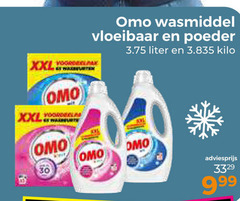  omo wasmiddel 30 xxl vloeibaar poeder liter kilo 