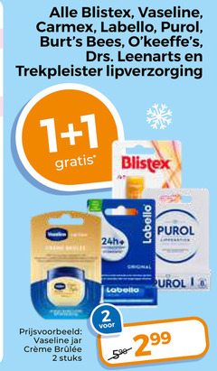  blistex vaseline labello purol drs leenarts lippenbalsem 1 2 carmen bees trekpleister lipverzorging stuks 