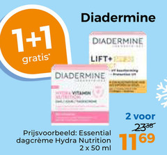  diadermine dagcreme 1 2 50 lift essential hydra nutrition ml 