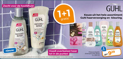  guhl haarverzorging shampoo 1 2 50 250 zacht hoofdhuid nouveau panthenol repair b5 assortiment kleuring voeding color restore anti roos overbelast haar punten combinatie combinaties vermeld ml 