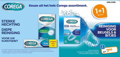  corega kunstgebit verzorging 1 2 3 15 30 50 assortiment hechting diepe reiniging dents minutes tabletten free voordeel pack clear combinatie trademarks owned by nl beugels bitjes pro dagelijkse stuks 