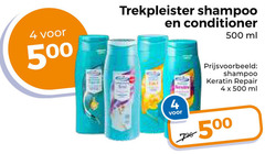  trekpleister huismerk shampoo conditioner 4 500 ml repair 