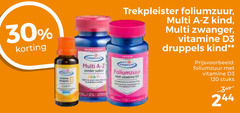  trekpleister huismerk voedingssupplement 30 120 multi foliumzuur kind zwanger vitamine druppels stuks 