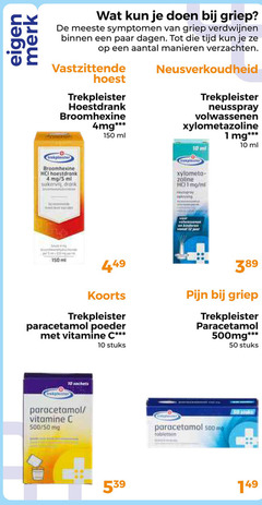  huisapotheek 1 4 5 10 50 150 merk doen griep symptomen verdwijnen binnen paar dagen manieren verzachten vastzittende hoest trekpleister hoestdrank broomhexine 4mg ml neusverkoudheid neusspray xylometazoline mg koorts paracetamol poeder vitamine sachets stuks pijn 500mg 500 tabletten 