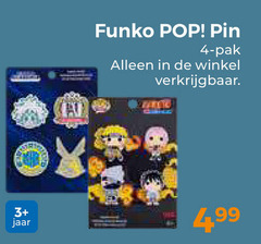  pins 4 3 jaar pop pak 