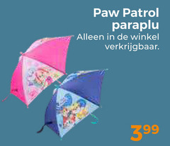  paw patrol kinderparaplu paraplu 