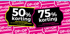  opruiming 50 ming kleding roze sticker ruin artikelen elektra 