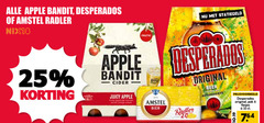  apple bandit appelcider 6 25 33 desperados amstel radler nix18 cider original juicy bier beer pak 