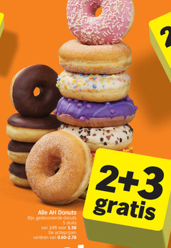  donuts 2 3 5 gedecoreerde stuks varieeren 