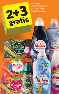  robijn wasmiddel wasverzachter 2 3 5 15 19 33 100 morgenfris flessen wasbeurten varieeren biologisch afbreekbare fles collections verwijderen paradise secret wascapsules classics black velvet wa robin geurbeleving opener kleuren langdurig color tropical geur intense co plas plastic pink sensation klein 