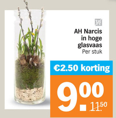  narcissen 9 narcis glasvaas stuk 00 