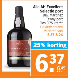  port 25 martinez tawny excellent fles liter varieeren 