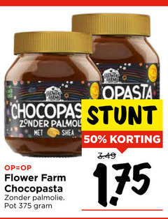  flower farm chocoladepasta 50 warme palmolive chocopasta pot 