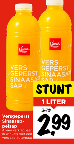  vruchtensap 1 geperst sinaasappeldrink versgeperst winkels vers sap automaat liter 