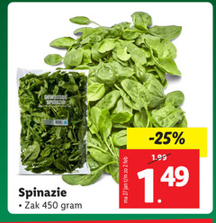  spinazie 2 27 450 gewassen zak jan 