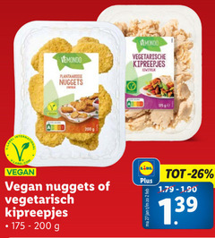  vegetarisch 2 26 27 200 label vemondo plantaardige nuggets vegetarische kipreepjes ge jan 