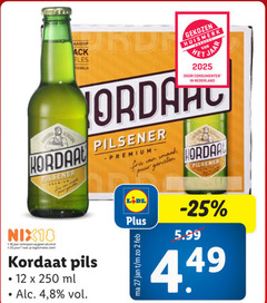  kordaat flesjes bier 2 12 18 25 27 250 fles gekozen huismerk nederland pilsener nix18 jaar alcohol legitimatie pils ml 4 8 fris puur genieten jan 5.99 