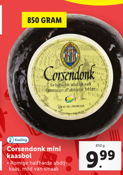  corsendonk buitenlandse kaas 30 koeling belgische abdijkaas fromage belge 50 mini kaasbol romige halfharde mild hi 