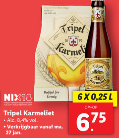  karmeliet speciaalbieren 16 18 25 27 belgisch bier biere belge nix18 jaar alcohol legitimatie tripel verfijnd fris 8 4 jan l 