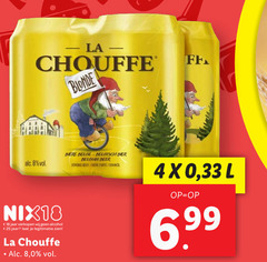  la chouffe speciaalbieren 4 18 25 blonde nix18 jaar alcohol legitimatie 8 biere belge belgisch bier belgian beer strong forte since 33 l 