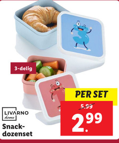  3 delig livarno home snack dozenset 5.99 2 99 