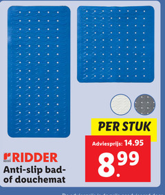  douchemat anti-slip badmat ridder anti slip bad stuk 