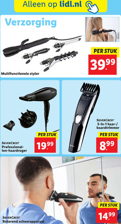  baardtrimmer 1 5 lidl.nl verzorging multifunctionele styler silvercrest ion haardroger stuk silver crest roterend scheerapparaat 