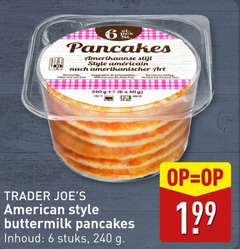  pannenkoeken 6 40 180 240 st. pancakes amerikaanse stijl style art suggestion avec des fruits frais serveertip vers fruit trader american inhoud stuks 