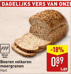  brood dagelijks vers rijk vezels boeren volkoren meergranen 