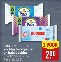  vochtig toiletpapier billendoekjes 2 99 100 200 biologisch afbreekbaar plastic vrije doekjes page huggies water skin loving natural irritation baby cleansing wipes babydoekjes stuks stuk 