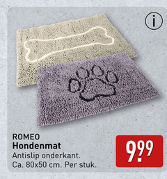  romeo hondenmat antislip ca. cm stuk 