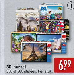  legpuzzel 300 500 world harry potter monsters bureau 3d puzzle moreno puzzel santorin eiffel tower stukjes stuk 