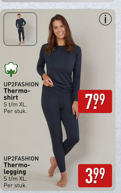  damesthermobroek thermo shirt xl stuk legging 