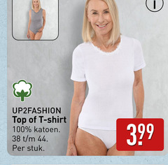  dames t-shirt 44 100 top shirt katoen stuk 