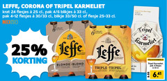  corona karmeliet leffe krat bier speciaalbieren blikjes 4 24 25 30 33 tripel pak 6 blikje 50 flesje 25-33 nix18 le effe blonde blond triple 