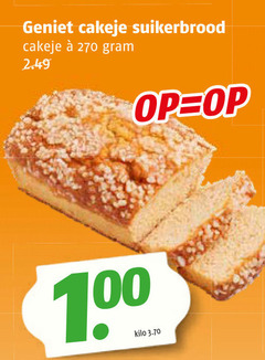  suikerbrood cakejes kilo 