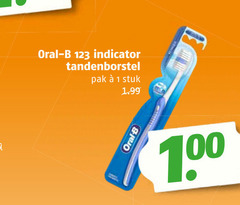  oral-b tandenborstel 1 100 oral b indicator pak stuk 