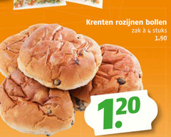  rozijnenbollen krentenbollen 4 120 krenten rozijnen bollen zak stuks 