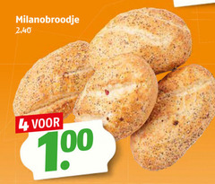  broodjes 4 milanobroodje 