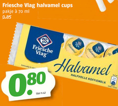  friesche vlag koffiemelk halvamel cups pakje ml liter halfvolle 