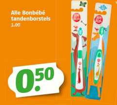  bonbebe babytandenborstel tandenborstels bon 50 