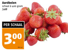  aardbeien 300 400 schaal kilo 