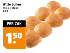  bolletjes 8 150 witte bollen zak stuks 