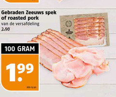  zeeuws spek roasted porc rib 100 gebraden versafdeling kilo 